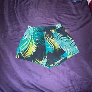 Tropical Print kids XL shorts